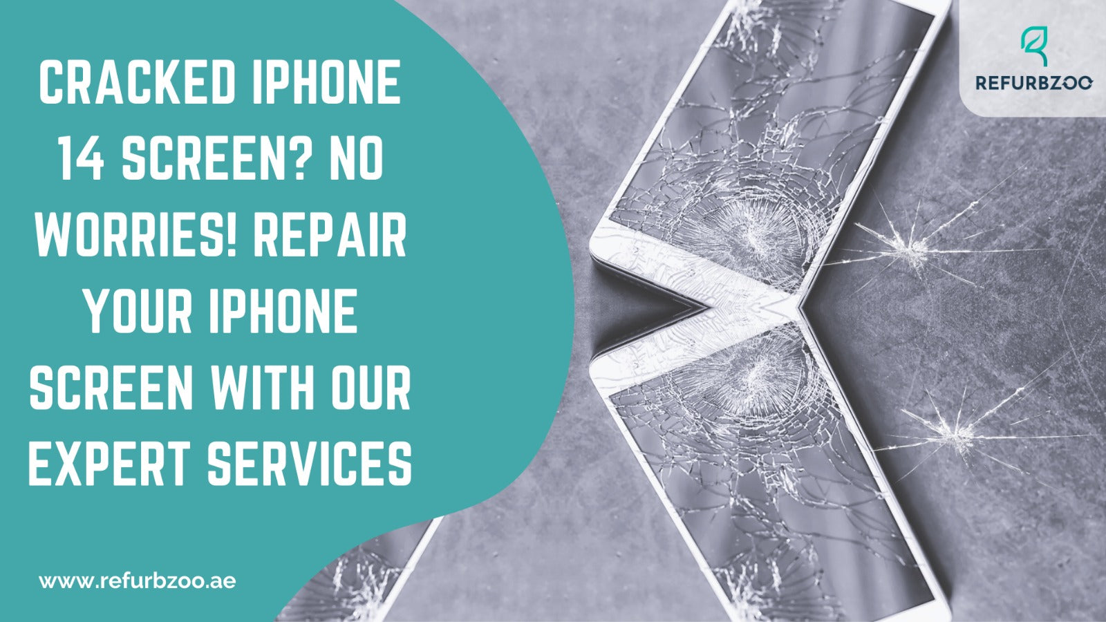 Cracked iPhone 14 screen? No worries! Repair your iPhone screen with our expert services.